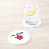 Hallo Mr Small Waving Zandsteen Onderzetter (Zijkant)