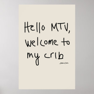 Hallo MTV Welkom bij Mijn Wieg Poster
