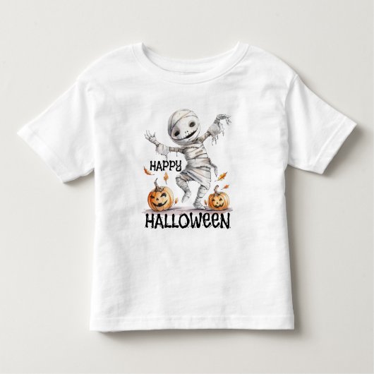 Hallo Mummy Moves - Een Halloween Kinder Shirts (Voorkant)