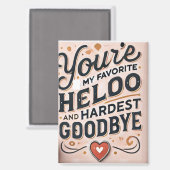 Hallo Murugi Home & Decor Favoriet-Rectangle Magn Magneet (Voorkant / Achterkant)