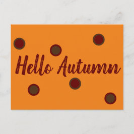 hallo najaar briefkaart