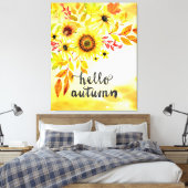 hallo najaar canvas afdruk (Insitu (Slaapkamer))