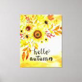 hallo najaar canvas afdruk (Voorkant)