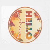 hallo najaar fleece deken (Voorkant (Horizontaal))