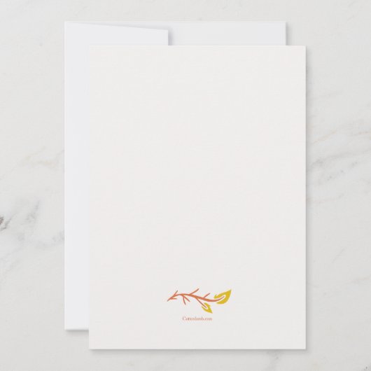 hallo najaar kaart (Achterkant)