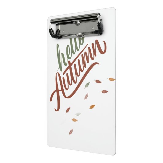 hallo najaar mini klembord (Angled2)