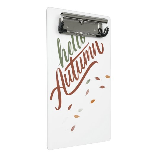 hallo najaar mini klembord (Schuin)