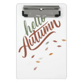 hallo najaar mini klembord (Voorkant)