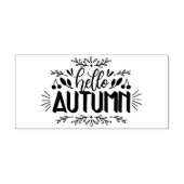 hallo najaar rubberstempel (Afrduk)