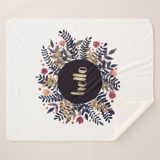 hallo najaar sherpa deken (Voorkant (horizontaal))