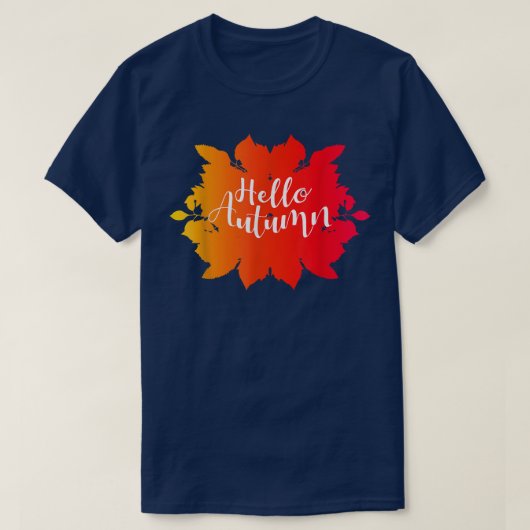 hallo najaar t-shirt (Design voorkant)
