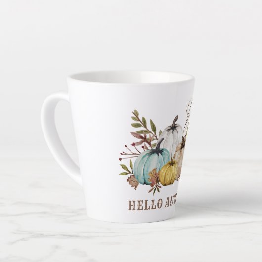hallo najaarse Waterverf pomkins Latte Mok (Linkerhoek)