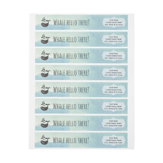 Hallo Nautical Pun | Retouradres (Vel)