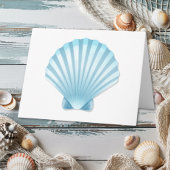 Hallo Nautische Shell Beach Wedding Kaart