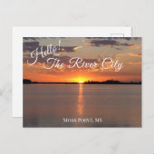 Hallo Nee! Het River City Briefkaart! Feestdagenkaart (Voorkant / Achterkant)