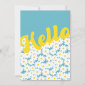 Hallo Negatieve ruimte Daisies (Voorkant)