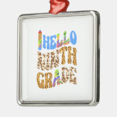 hallo negende graad metalen ornament (Links)