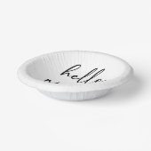 Hallo negentig minimalistisch eenvoudig 90ste verj papieren kommen (Gebogen)