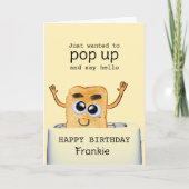 Hallo Net opgedoken om te zeggen Kaart (Voorkant)