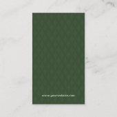 hallo Nice om u te ontmoeten - Persoonlijk sociaal Visitekaartje (Achterkant)