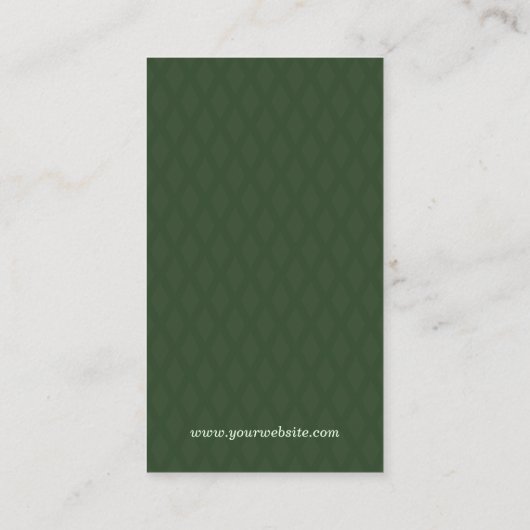 hallo Nice om u te ontmoeten - Persoonlijk sociaal Visitekaartje (Achterkant)