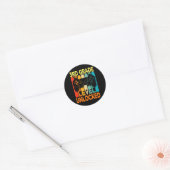 hallo niet-vergrendelde videogame van de derde kla ronde sticker (Envelop)
