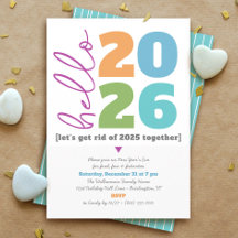 Hallo Nieuw Jaar Vet Moderne Lettertype Aangepast 