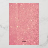 Hallo Nieuwjaar Folie Feestdagenkaart (Achterkant)