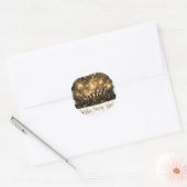 Hallo Nieuwjaar Sticker (Envelop)