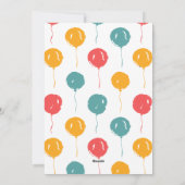 hallo nieuwjaarskleurige moderne typografie foto feestdagenkaart (Achterkant)