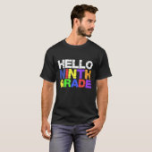 hallo Ninth Grade Freshman 9Th Grade Student T-shirt (Voorkant volledig)