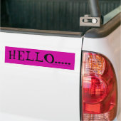 Hallo NL... Bumpersticker (Op Truck)