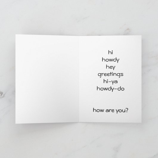 Hallo NL. Kaart (Binnen)