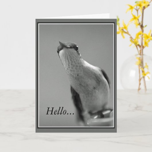 Hallo NL. Kaart (Gele Bloem)