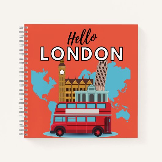 hallo Notitieboek Londen (Voorkant)