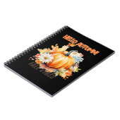 Hallo Notitieboek Pompoenthema (Linkerzijde)