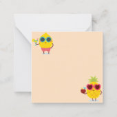 hallo notitiekaartje (Achterkant)