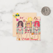 hallo notitiekaartje (Voorkant / Achterkant in situ)