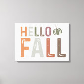Hallo Nou? Herfst Canvas Afdruk (Voorkant)