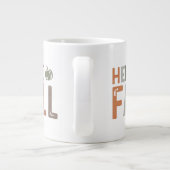 Hallo Nou? Herfst Grote Koffiekop (Achterkant)
