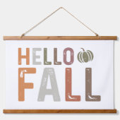 Hallo Nou? Herfst Hangend Wandkleed (Voorkant)