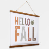 Hallo Nou? Herfst Hangend Wandkleed (Gebogen)