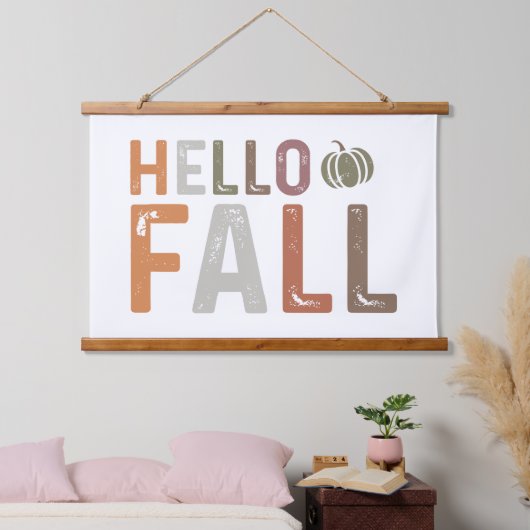 Hallo Nou? Herfst Hangend Wandkleed (Slaapkamer)