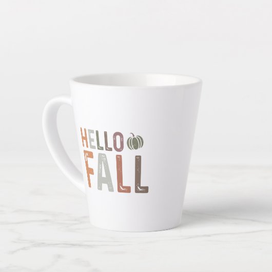 Hallo Nou? Herfst Latte Mok (Linkerhoek)