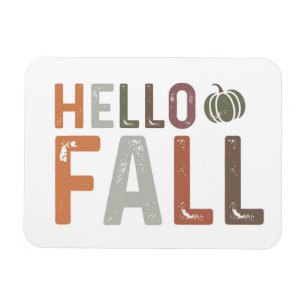 Hallo Nou? Herfst Magneet