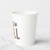 Hallo Nou? Herfst Papieren Bekers (Links)