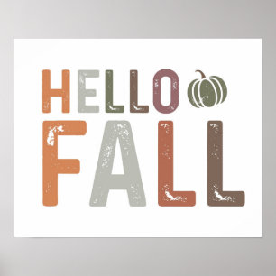Hallo Nou? Herfst Poster