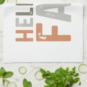 Hallo Nou? Herfst Theedoek (Gevouwen)