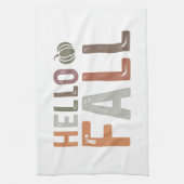 Hallo Nou? Herfst Theedoek (Verticaal)