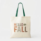 Hallo Nou? Herfst Tote Bag (Voorkant)